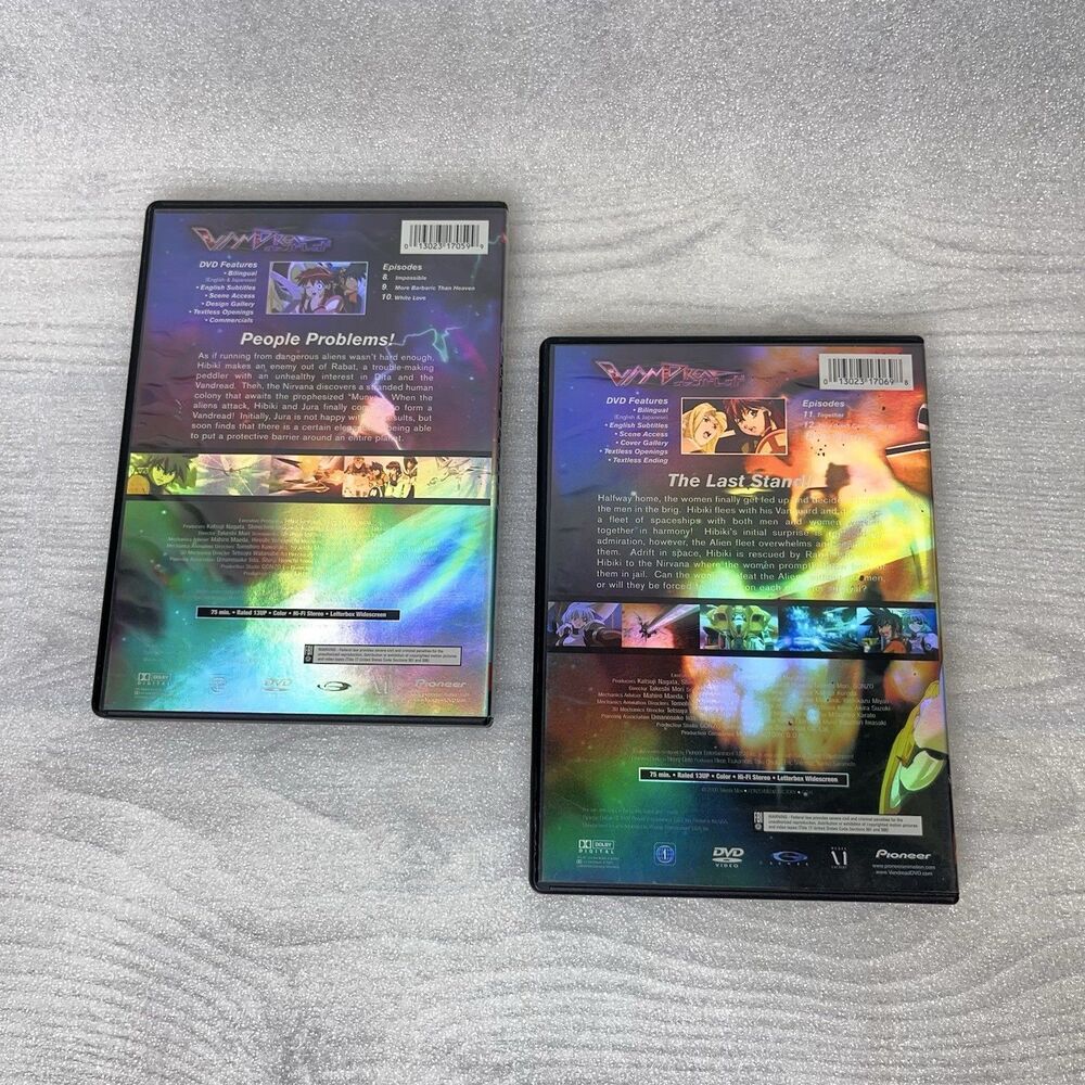 Vandread Vol 1-4 & Vandread Second Stage Vol 1-4 (DVD, 8 Discs Total) Anime - Picture 7 of 15